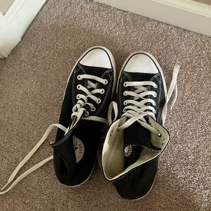 Black High Top Converse